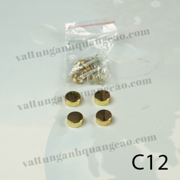 Chụp mũ ốc mạ vàng