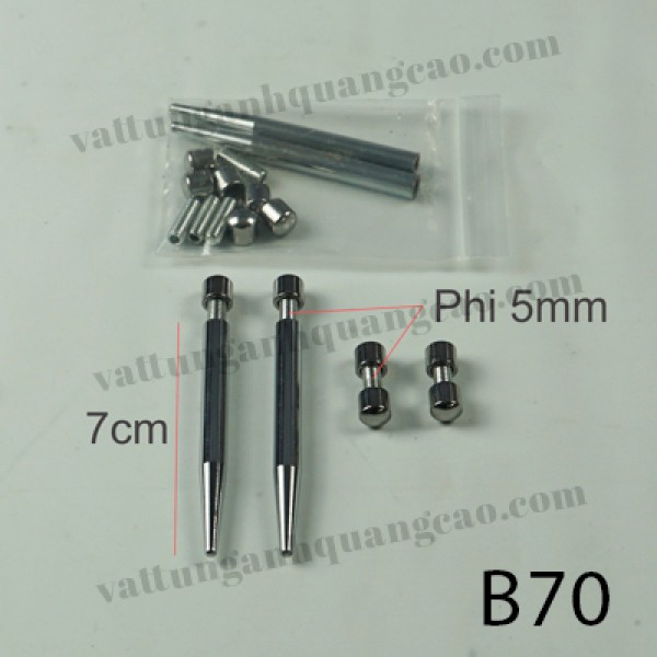 Ốc kẹp mica để bàn